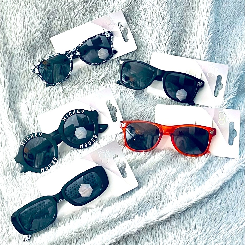 Disney 100 Mickey & Minnie Mouse Children’s Sunglasses ~ 5 Pairs